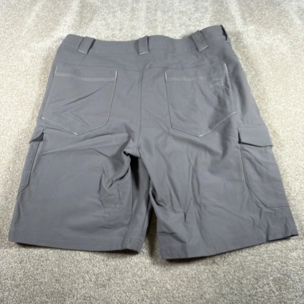Cabelas Mens XPG Extreme Performance Gear Shorts 34 Gray‎ Nylon Blend Gorpcore